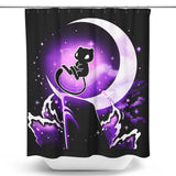 Cosmic Moon - Shower Curtain