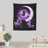 Cosmic Moon - Wall Tapestry