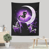 Cosmic Moon - Wall Tapestry