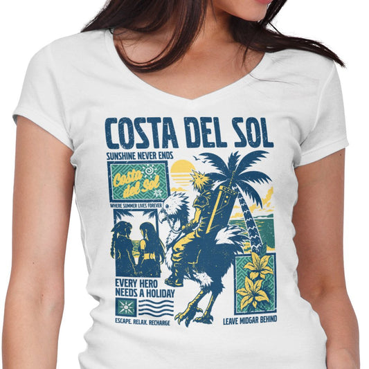 Costa Del Sol - Women's V-Neck
