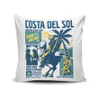 Costa Del Sol - Throw Pillow