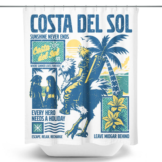 Costa Del Sol - Shower Curtain