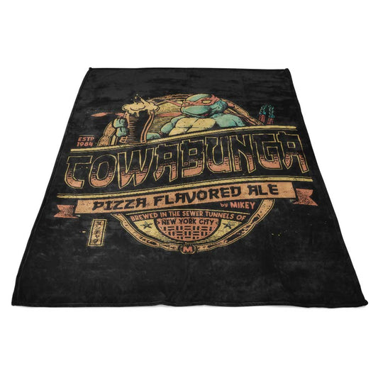 Cowabunga - Fleece Blanket