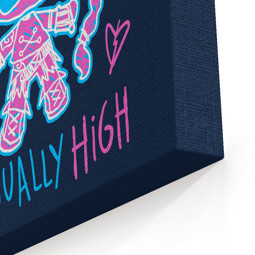 Craziness Level - Canvas Print