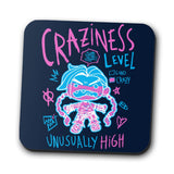 Craziness Level - Coasters