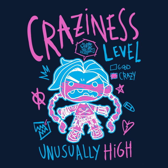 Craziness Level - Wall Tapestry