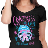 Craziness Level - Women's V-Neck