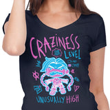 Craziness Level - Women's V-Neck