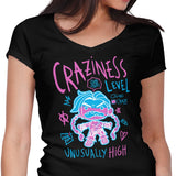 Craziness Level - Women's V-Neck