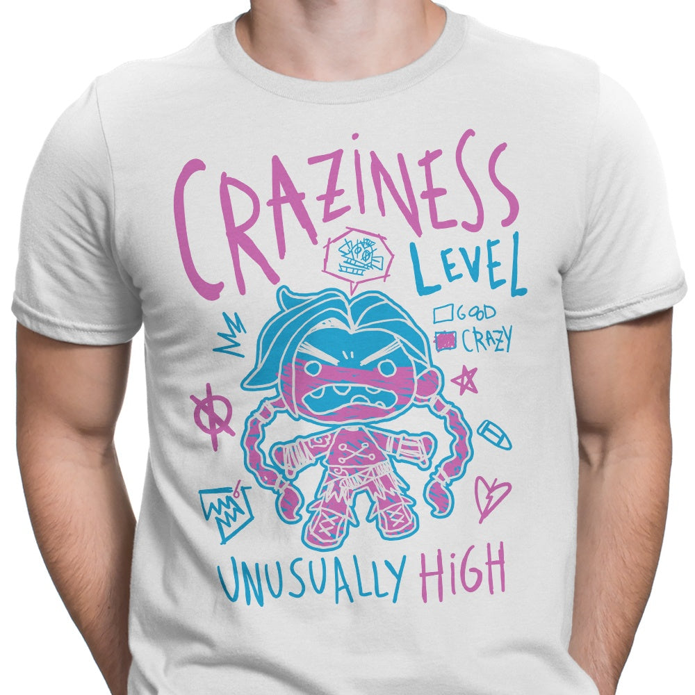 Craziness Level - Men's Apparel