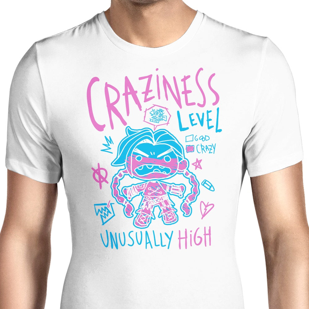 Craziness Level - Men's Apparel