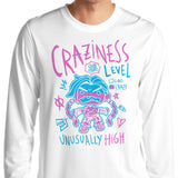 Craziness Level - Long Sleeve T-Shirt