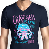 Craziness Level - Men's V-Neck