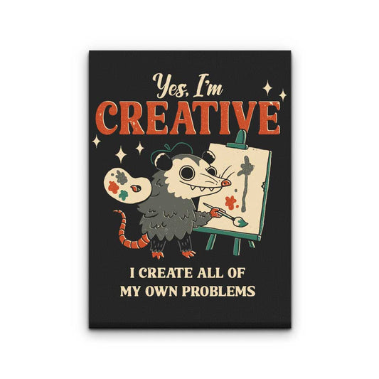 Creative Possum - Canvas Print