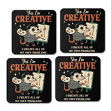 Creative Possum - Coasters