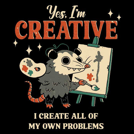 Creative Possum - Wall Tapestry