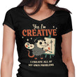 Creative Possum - Women's V-Neck