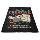 Creative Possum - Fleece Blanket