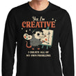 Creative Possum - Long Sleeve T-Shirt