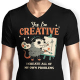 Creative Possum - Men's V-Neck