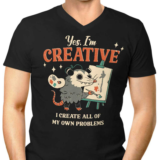 Creative Possum - Men's V-Neck