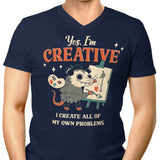 Creative Possum - Men's V-Neck