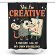 Creative Possum - Shower Curtain
