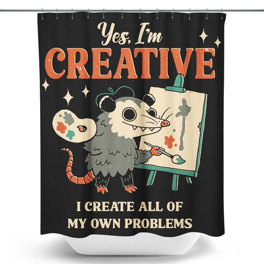 Creative Possum - Shower Curtain