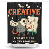 Creative Possum - Shower Curtain