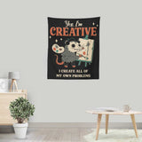 Creative Possum - Wall Tapestry