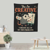 Creative Possum - Wall Tapestry