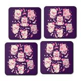 Creepy Cuties - Coasters