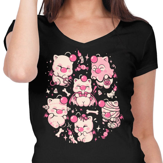 Creepy Cuties - Women's V-Neck