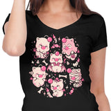 Creepy Cuties - Women's V-Neck