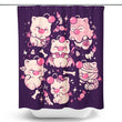 Creepy Cuties - Shower Curtain