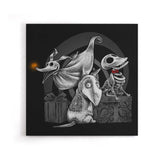 Creepy Dogs - Canvas Print