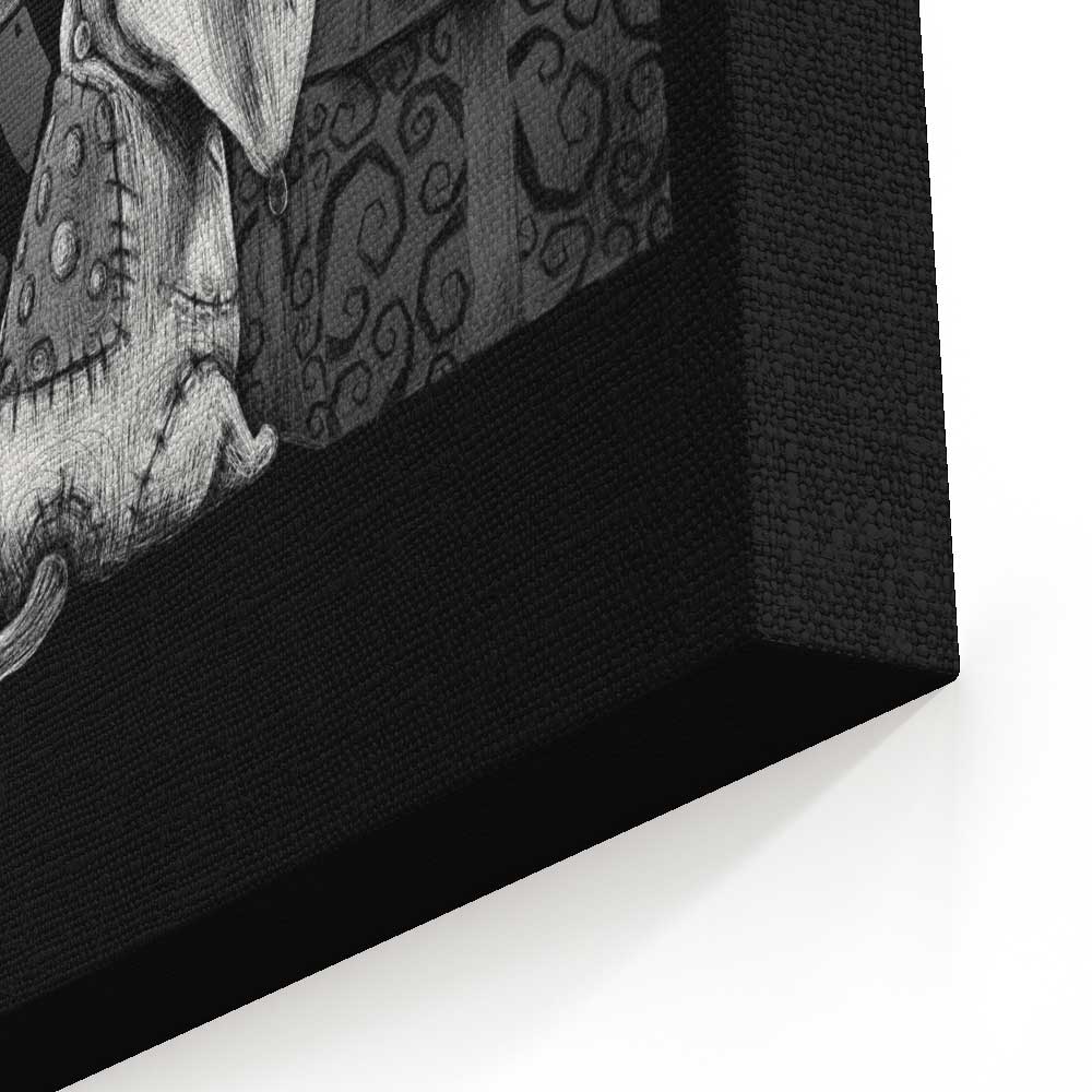 Creepy Dogs - Canvas Print