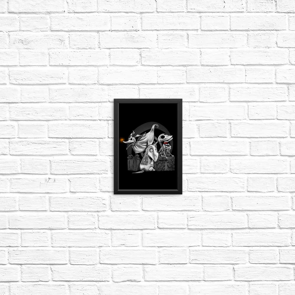 Creepy Dogs - Posters & Prints