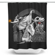Creepy Dogs - Shower Curtain