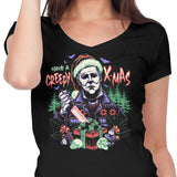 Creepy Xmas - Women's V-Neck