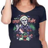 Creepy Xmas - Women's V-Neck