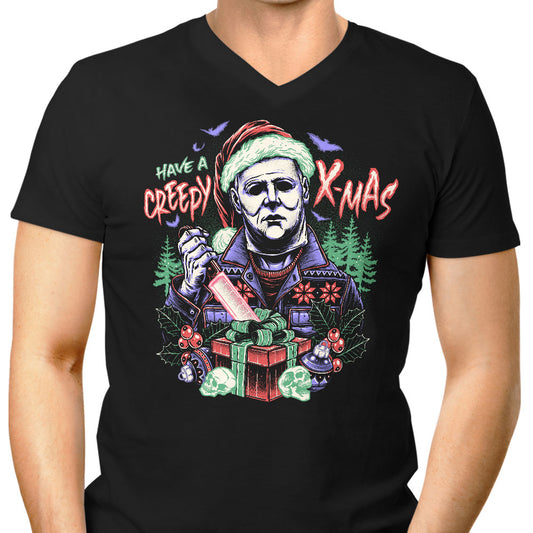 Creepy Xmas - Men's V-Neck