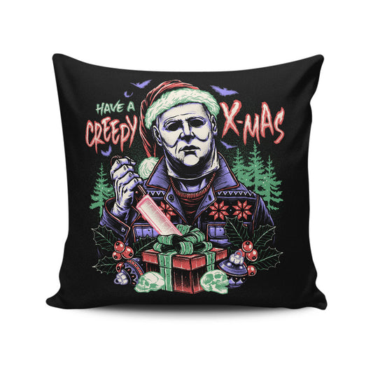 Creepy Xmas - Throw Pillow