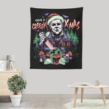 Creepy Xmas - Wall Tapestry