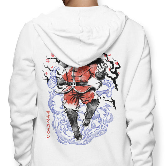 Crimson Dictator Sumi-e - Hoodie