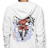 Crimson Dictator Sumi-e - Hoodie
