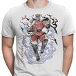 Crimson Dictator Sumi-e - Men's Apparel