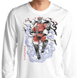 Crimson Dictator Sumi-e - Long Sleeve T-Shirt
