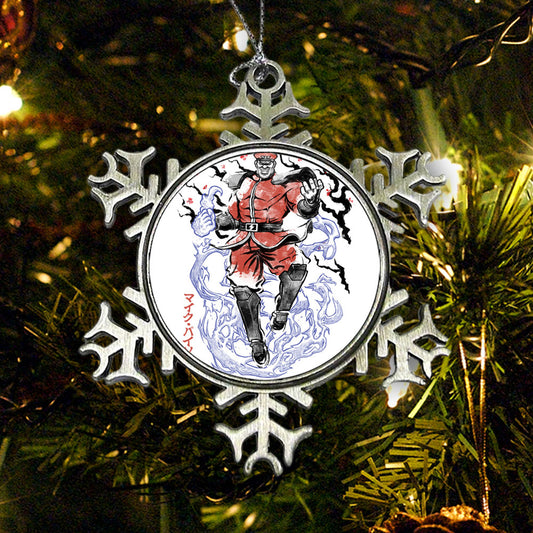 Crimson Dictator Sumi-e - Ornament