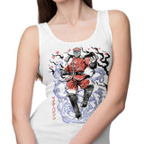 Crimson Dictator Sumi-e - Tank Top